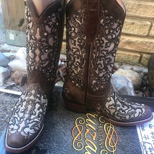 Customized cowboy boots